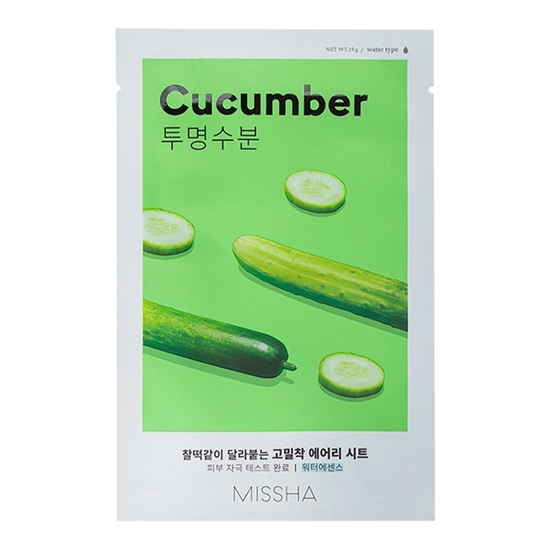 Изображение MISSHA Airy Fit Sheet Mask Cucumber 1 pc