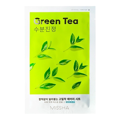 Изображение MISSHA Airy Fit Sheet Mask Green Tea 1 pc
