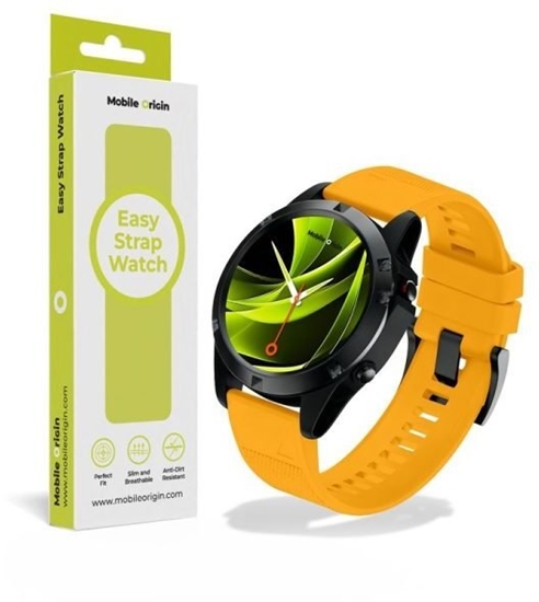 Picture of Mobile Origin Easy Strap Watch 22mm Yellow
