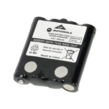 Изображение Motorola IXNN4002B Akumulators priekš Motorola TLKR T3 T4 T5 T6 T7 T8 Series XTR446 60Q 135001 PMPN4023A Uniden BP-38 BP38 BP-40 BT-1013 BT-537 Midland Switel CS-GXT200TW NI-MH 4.8V 600mAh Original