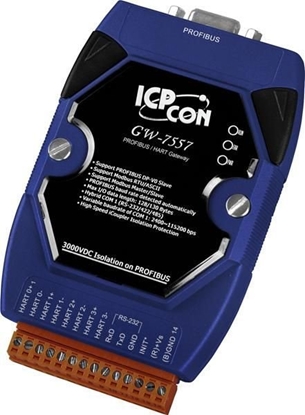 Picture of Moxa 46374 PROFIBUS TO 4-CH HART GATEWAY (GW-7557-B CR)