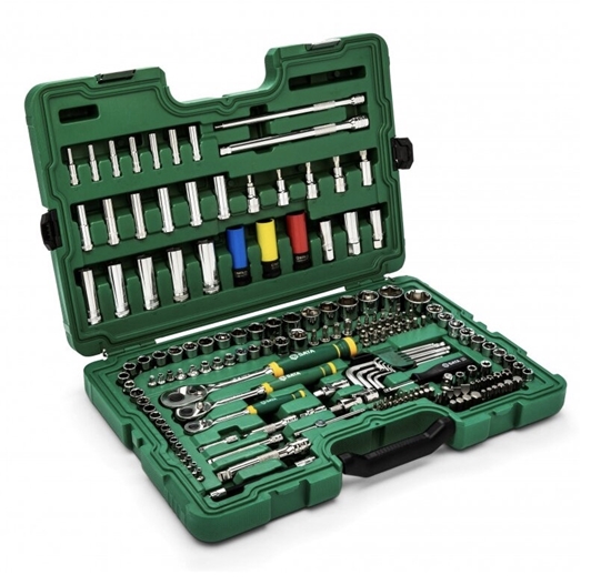 Picture of Muciņu ar uzgaļiem komplekts Sata ST09546G; 180 gab.