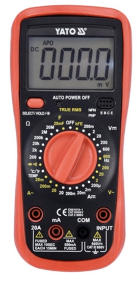 Picture of Multimetrs Yato YT-73083