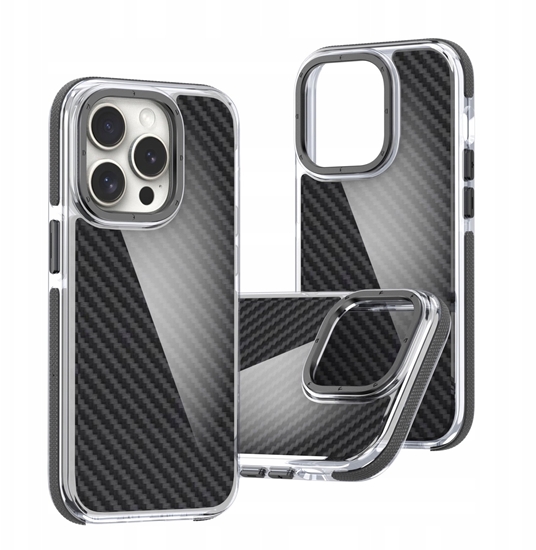 Picture of Nakadka Acrylic Carbon do iPhone 16 Plus 6,7" czarna