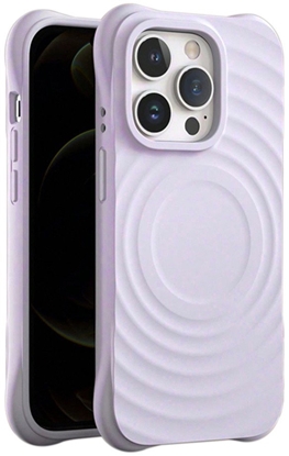 Picture of Nakadka Circle Mag do iPhone 15 Pro 6,1" jasnofioletowa