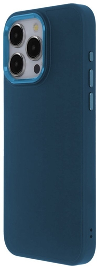 Picture of Nakadka Satin Elegant do iPhone 11 ciemnoniebieska