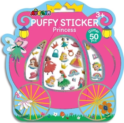 Picture of Naklejki puchate 3D - Ksiniczki