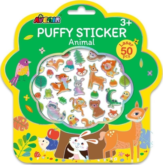 Picture of Naklejki puchate 3D - Zwierzta