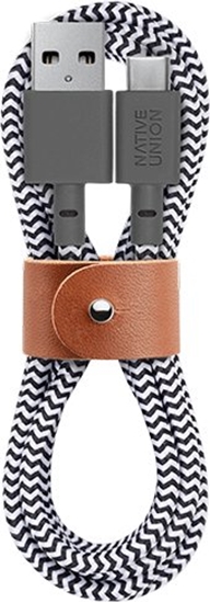 Picture of Native Union Belt Cable USB-A to USB-C 1.2m Zebra