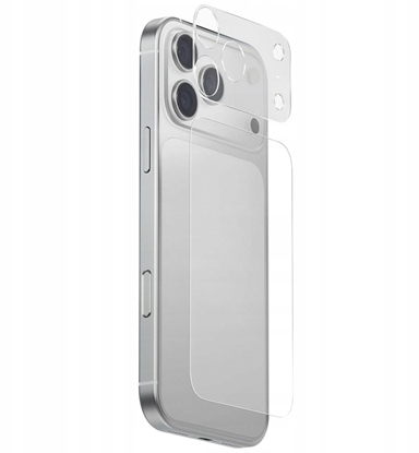 Picture of Ochrona moduu aparatu i tylnego panelu UNIQ Optix Aeroshield+ Camera Module Protector do Apple iPhone 17 Pro Max przezroczysty