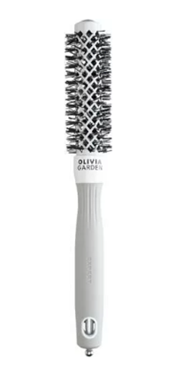 Attēls no Olivia Garden Expert Blowout Shine Hair comb White & Grey 20mm