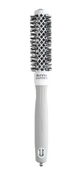 Picture of Olivia Garden Expert Blowout Shine Hair comb White & Grey 20mm