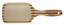 Attēls no Olivia Garden Healthy Hair Large Ionic Paddle Bamboo Brush HH-P7