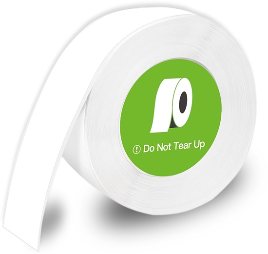 Изображение Olympia Endlos Etikettenrolle 14 mm x 7,5 m weiß