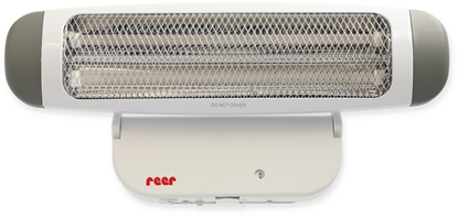 Attēls no Olympia H+H grzejnik podczerwieni BR 80 400/800 Watt szary