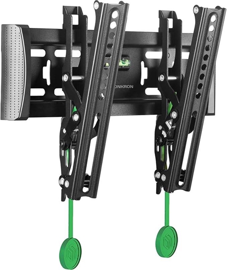 Picture of ONKRON Tilting TV Wall Mount for 17 to 43-inch Flat Panel TVs Digital Panels 36 4 kg  Black