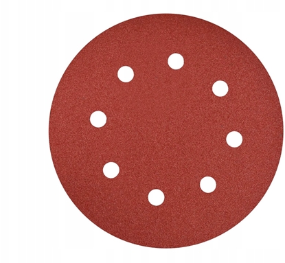 Picture of Papier cierny na dysk z otworami 190mm P120  (10szt. opak.) /Szlifierka gipsu/ (10/1000)