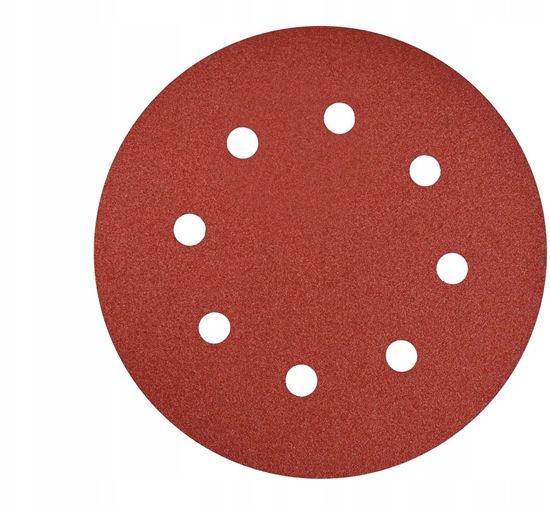 Picture of Papier cierny na dysk z otworami 190mm P120  (10szt. opak.) /Szlifierka gipsu/ (10/1000)