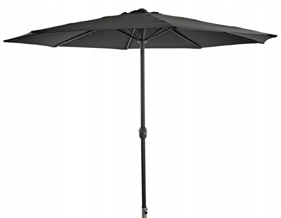 Picture of Parasol ogrodowy Black Forest, skadany 3m duy grafitowy