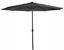 Picture of Parasol ogrodowy Black Forest, skadany 3m duy grafitowy