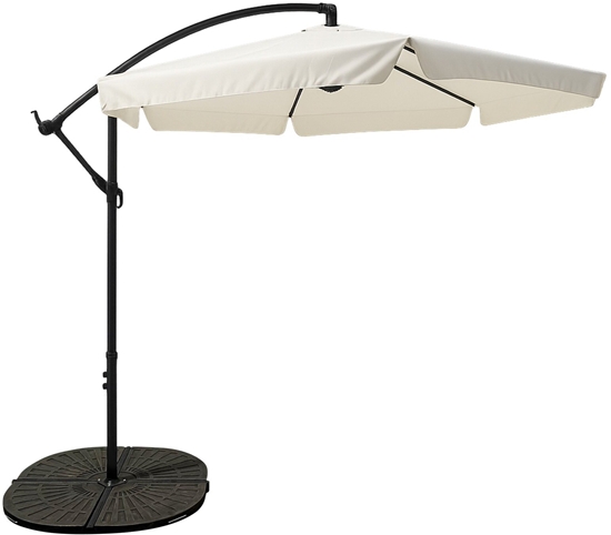 Picture of Parasol ogrodowy Black Forest, z boczkami na wysigniku 3m duy beowy