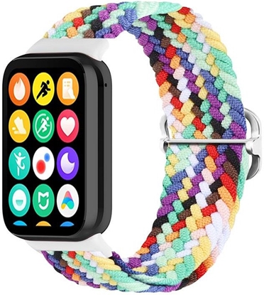 Picture of Pasek Pleciony Mi Band 8 Pro / M8 Pro (7), RAINBOW / TCZOWY