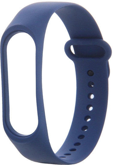 Изображение Pasek silikonowy do Xiaomi Mi Band 5 / 6 granatowy