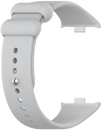 Изображение Pasek Silikonowy Mi Band 8 Pro / M8 Pro (3), GRAY / SZARY