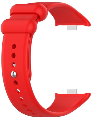 Picture of Pasek Silikonowy Mi Band 8 Pro / M8 Pro (7), RED / CZERWONY