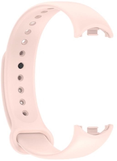 Picture of Pasek Silikonowy Mi Band 9 / M9 / 8 / M8 (1), LIGHT PINK / PUDROWY RÓ