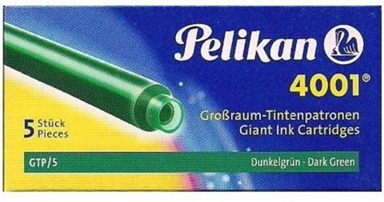 Изображение Pelikan Naboje dugie GTP/5 zielone