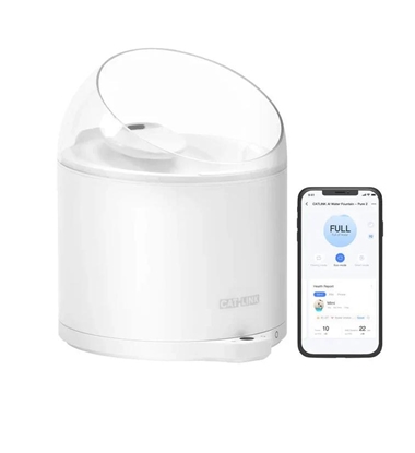 Picture of PET WATER FOUNTAIN PURE 2 W02/UV CL-W-02 CATLINK