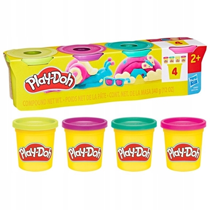 Picture of Play-Doh 4 Pack 340 g - Vibrant