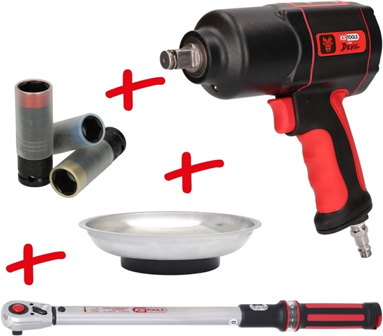 Picture of Pneimatiskā triecienatslēga KS Tools 515.2095; 1/2' gab.