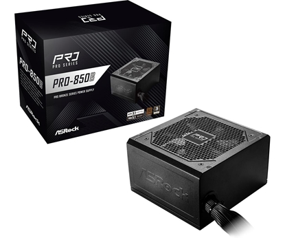 Attēls no Power Supply|ASROCK|ATX|PC|100 - 240 V|850 W|PRO-850B