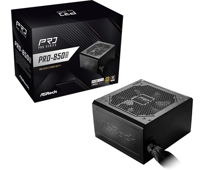 Attēls no Power Supply|ASROCK|ATX|PC|100 - 240 V|850 W|PRO-850G
