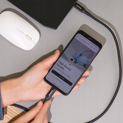 Изображение Proove kabel Speed Line USB-C - USB-C 1m 240W czarny