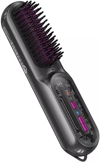 Picture of Prostownica do wosów Hoco z grzebieniem HP45 szara