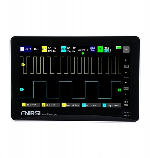 Picture of Przenony oscyloskop z ekranem dotykowym FNIRSI 1013D 7"