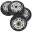 Picture of PU 70x24 82A BLACK MAT (4 szt.) + ABEC-9  (8 szt.) SET NILS EXTREME