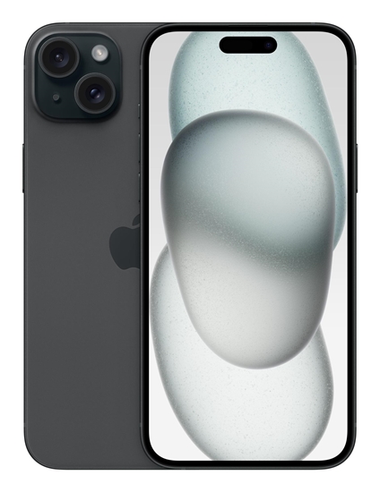 Picture of REFURB. PHONE IPHONE 15 PLUS/128GB BLACK GRADE B RENEWED