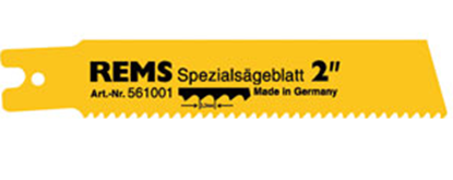 Attēls no Rems Brzeszczot specjalny 140mm do rur stalowych (561001)
