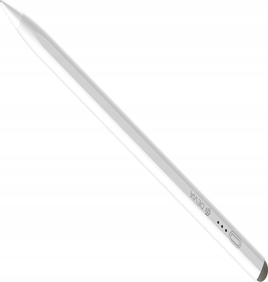 Picture of Rysik Devia iPad rysik do ekranu Apple iPad / iPad Pro / iPad Air / Mini (od 2018 r.) i wszystkie ekrany dotykowe biaego koloru
