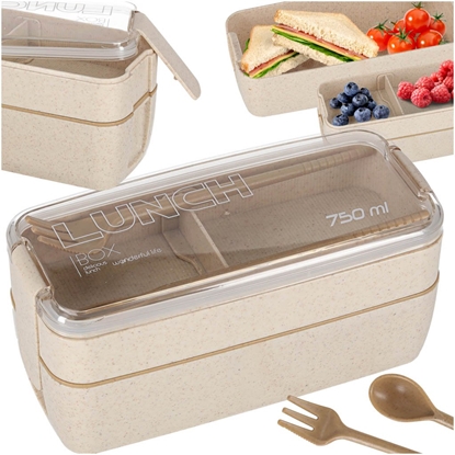 Picture of RoGer Food Lunchbox with Compartments 750ml