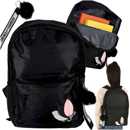 Picture of RoGer School Backpack Black