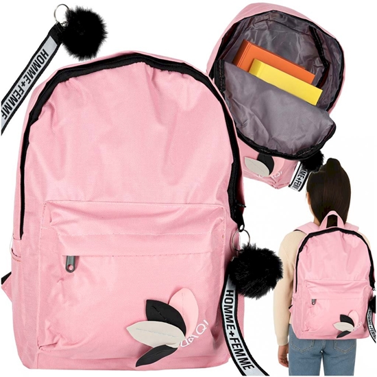 Picture of RoGer School Backpack Pink