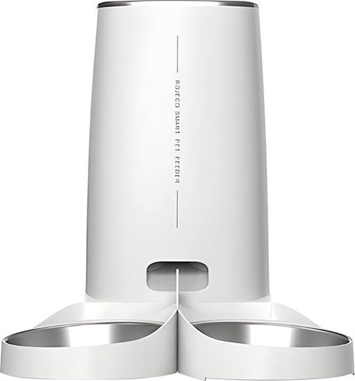 Picture of Rojeco ML Automatyczny dozownik karmy 4L Buton Version (podwójna miska)