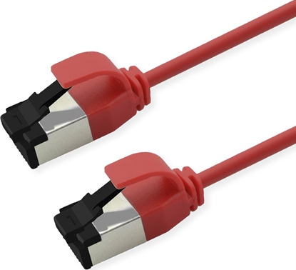 Изображение Roline S/FTP Patch Cord Cat. 8.1 (Class I), LSOH, Slim, PoE, red, 5 m