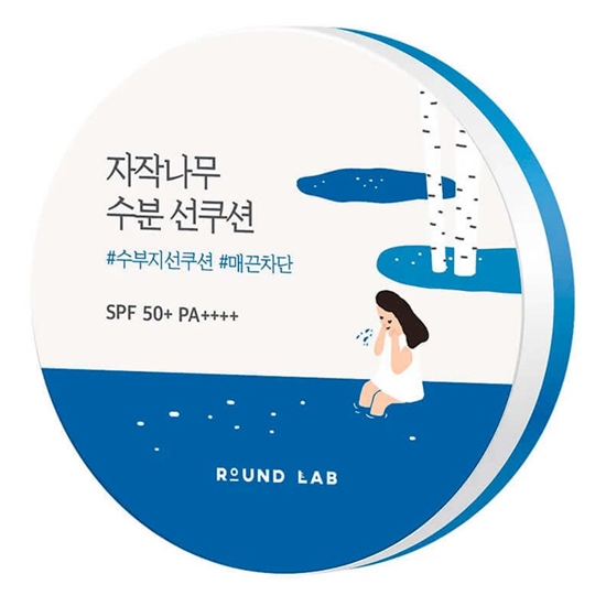 Picture of ROUND LAB Birch Juice Moisturizing Sun Cushion 15g