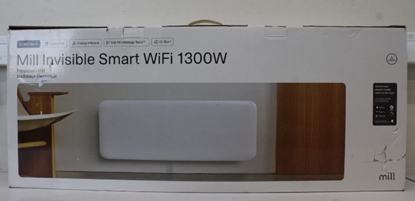 Picture of SALE OUT. Mill PA1300WIFI4 Panel Heater with WiFi Gen 4 1300 W Suitable for rooms 15-19 m² White IPX4 | SALE OUT. Mill Invisible Smart WiFi Heater | PA1300WIFI4 | Panel Heater | 1300 W | Suitable for rooms up to 15-19 m² | White | DAMAGED PACKAGING, BIG D